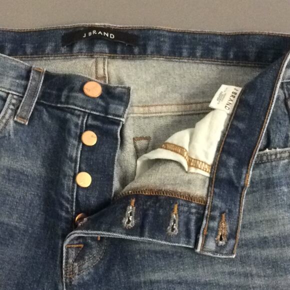 J Brand Size 29/27 Distressed Button‎ Fly Jeans - Picture 4 of 4